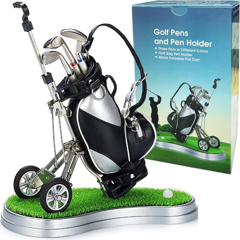 Golf Pen Holder - Funny Father's Day Gift for Dad or Grandpa