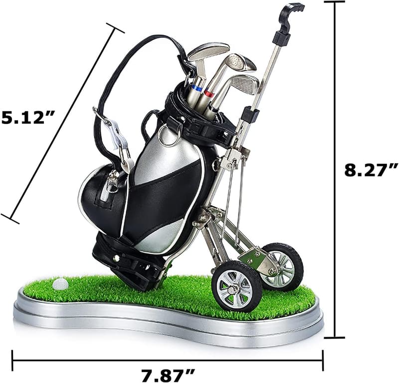 Golf Pen Holder - Funny Father's Day Gift for Dad or Grandpa