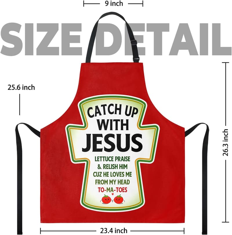 Funny BBQ Apron for Men - Gag Gift for Christmas