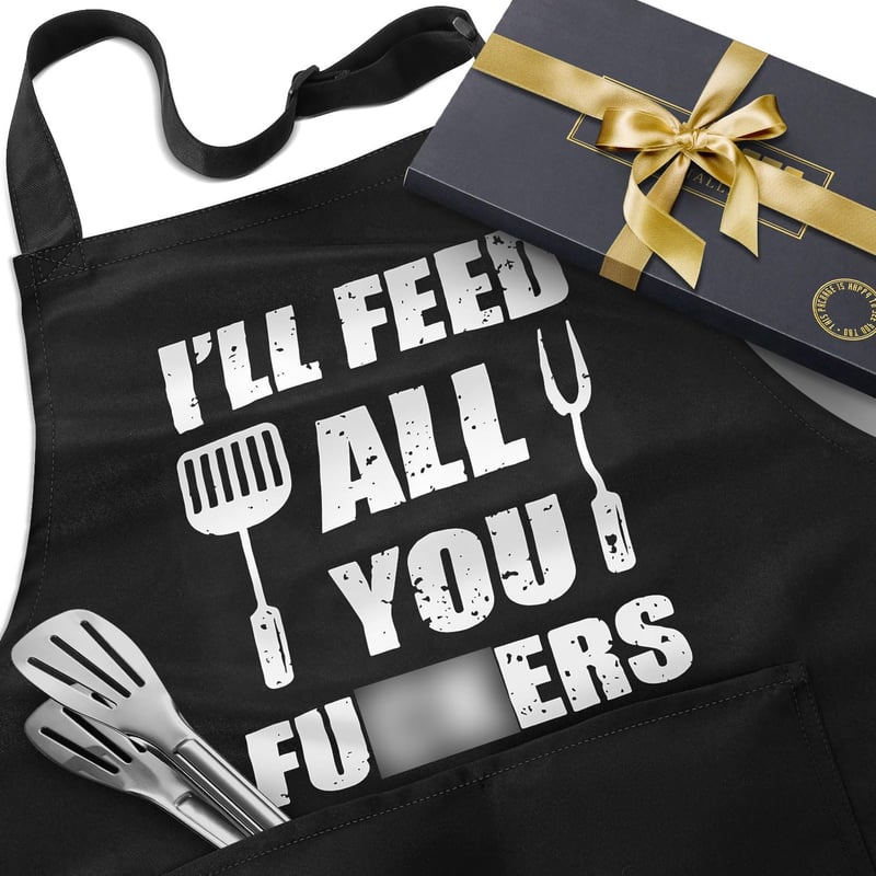 Funny Cooking Apron for Dad | Unique Father's Day Gift