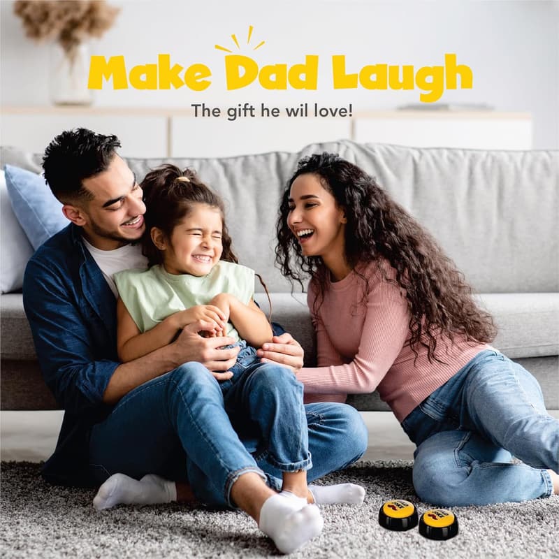 Father's Day Dad Joke Button | Funny Gift for Dads