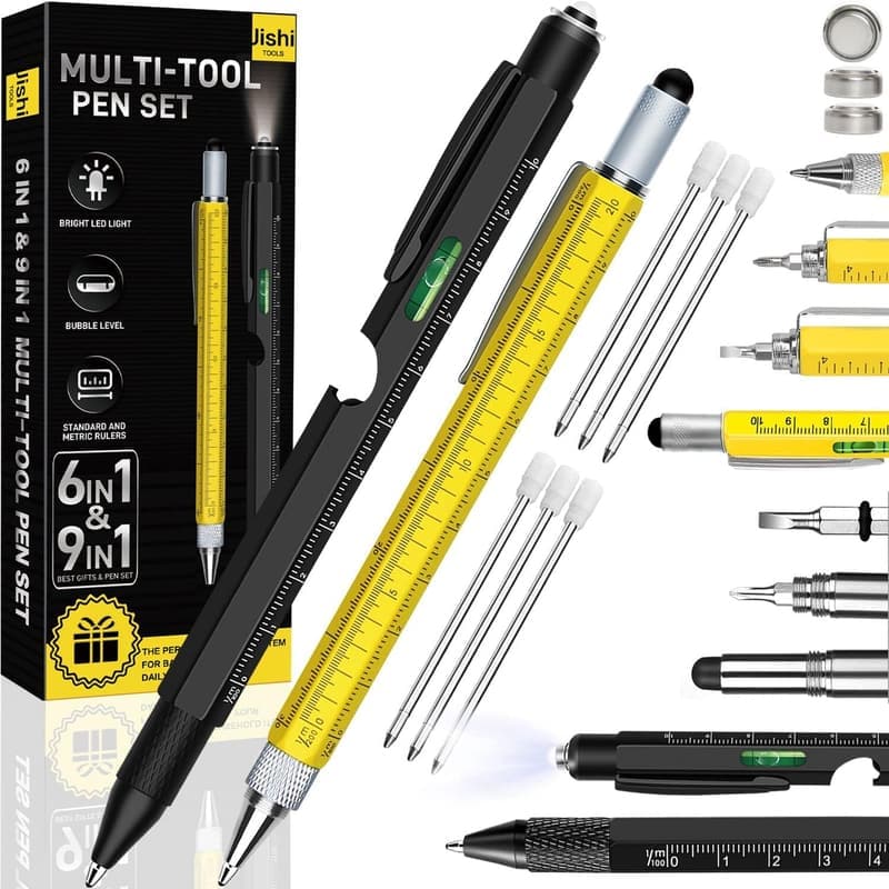 Father's Day Multi-Tool Pen Set for Dad, Husband, or Grandpa
