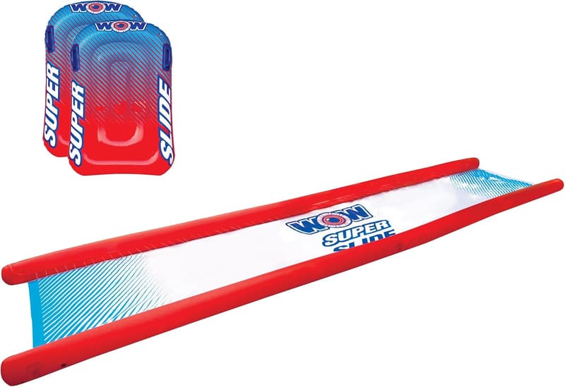 Giant Backyard Slip and Slide with Sprinkler, 25 x 6 ft