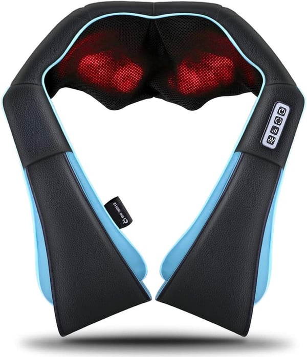 Shiatsu Neck and Back Massager with Heat – Perfect for Dad and Mom