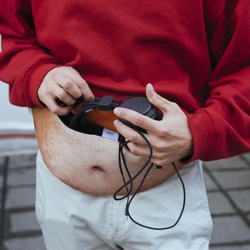 Christmas Gag Gift: Unisex Belly Fanny Pack Waist Bag
