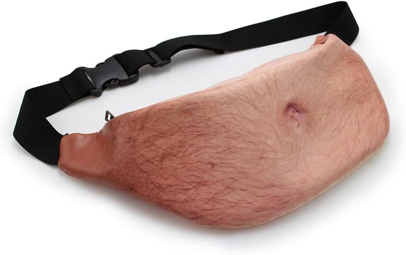Christmas Gag Gift: Unisex Belly Fanny Pack Waist Bag
