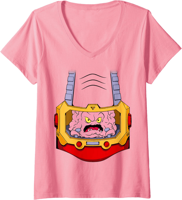 TMNT Krang Women's V-Neck T-Shirt Costume