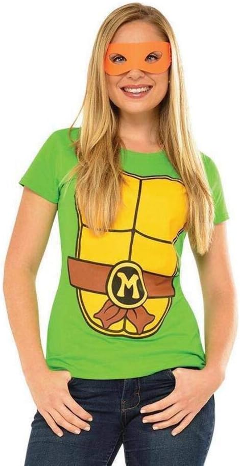 Teenage Mutant Ninja Turtles Costume Top with Mask - Michelangelo