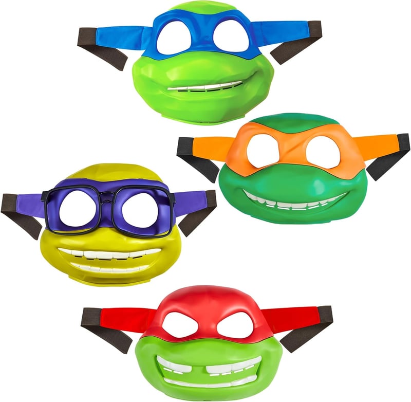 Teenage Mutant Ninja Turtles 4-Pack Turtle Masks