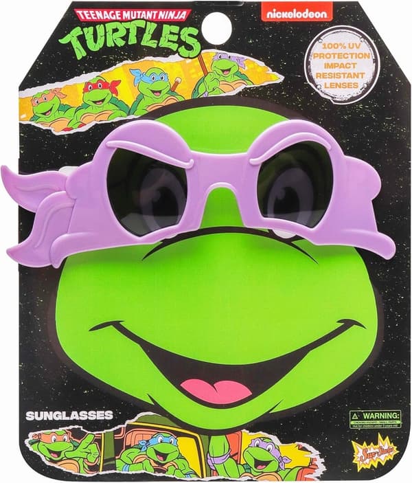TMNT Character Sunglasses for Kids - Leonardo, Michelangelo, Donatello, Raphael