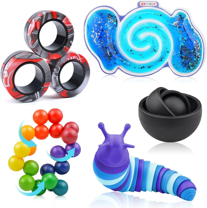 Fidget Toys Pack for Teens and Adults – Sensory Stress Relief