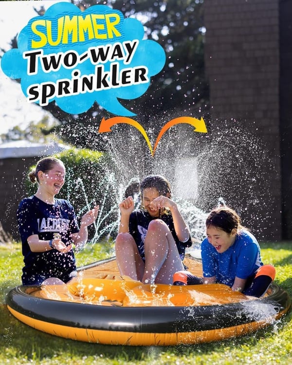 Extra Long Backyard Water Slide with Pool & 2 Inflatable Bodyboards