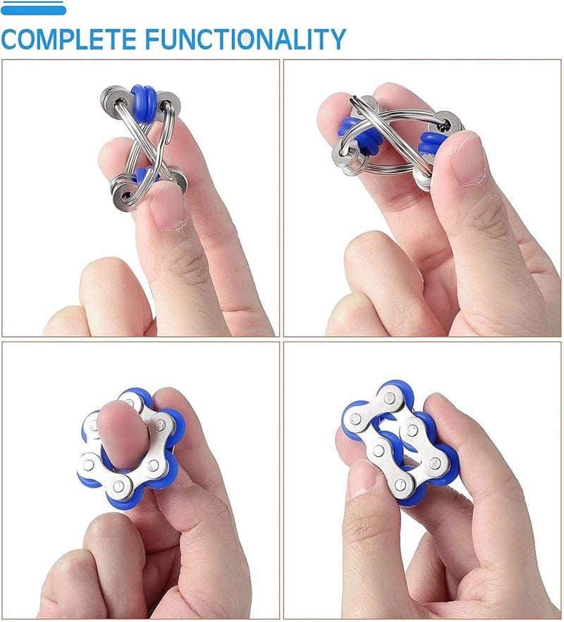 8-Pc Sensory Fidget Toy Set for Stress Relief - Easter Gift