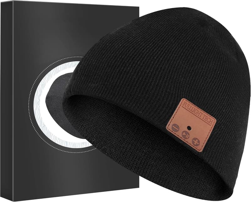 Christmas Bluetooth Beanie Hat with Headphones