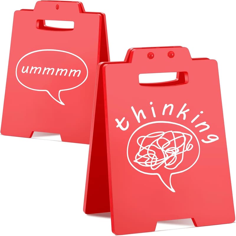 Humorous Desk Sign - Quirky Office Decor for Coworkers