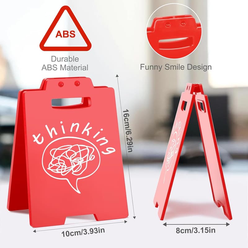Humorous Desk Sign - Quirky Office Decor for Coworkers