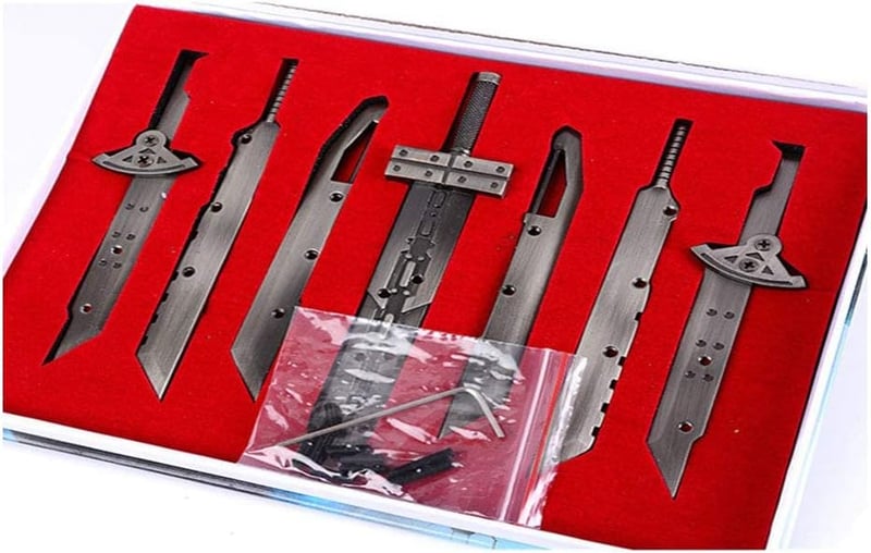 Buster Sword Replica - 7-Piece Collectible Set
