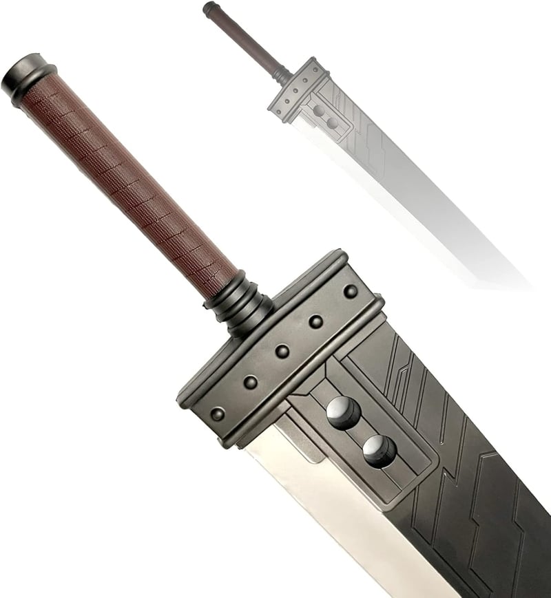 Fantasy PU Foam Zweihander Sword for Cosplay & Gaming