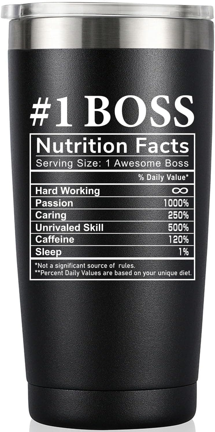 World's Best Boss 20oz Tumbler - Perfect Gift for Bosses Day