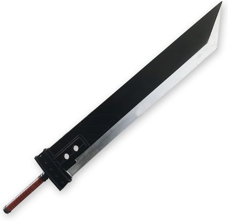 Fantasy Greatsword Buster Sword Replica Cosplay Prop - 56 Inch