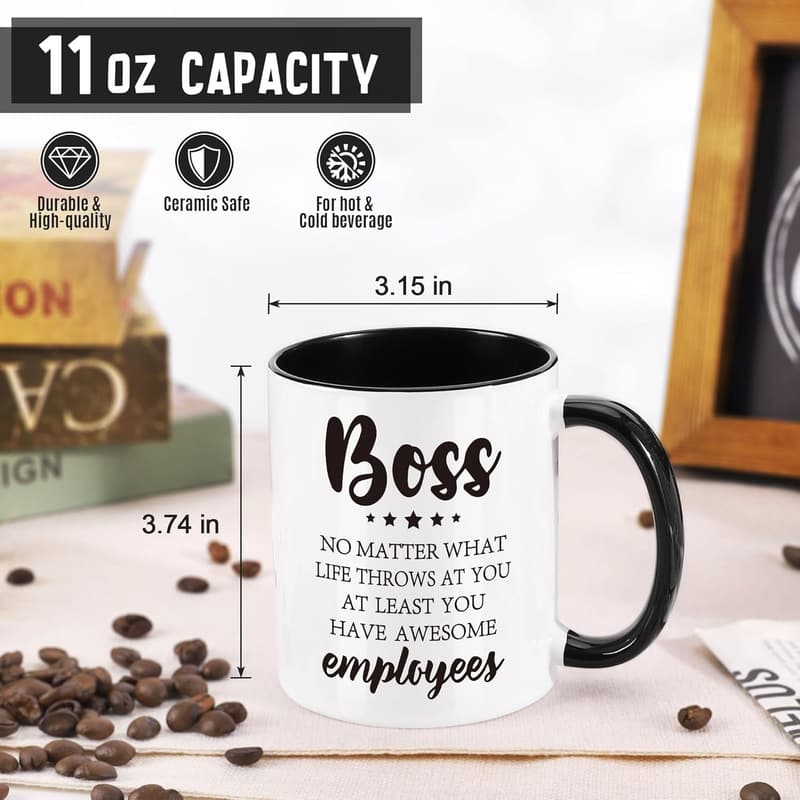 World's Best Boss Mug - Unique Gift for Boss's Birthday
