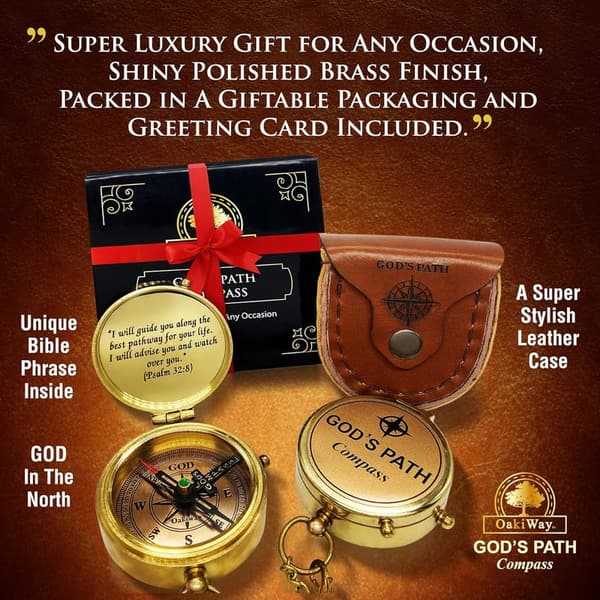 Compass Gift for Teenage Boys - Communion & Confirmation
