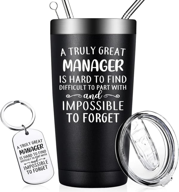 Christmas Gift for Men - 20oz Tumbler for Managers