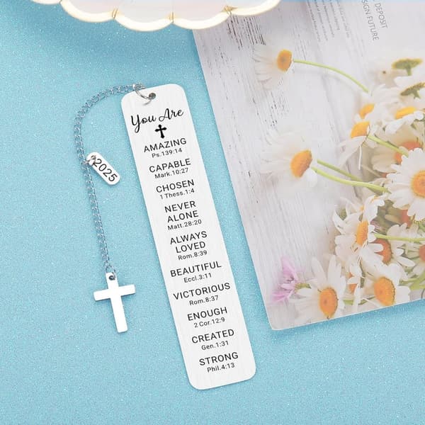 Teenage Baptism & Communion Gifts - Christian Confirmation Bookmark