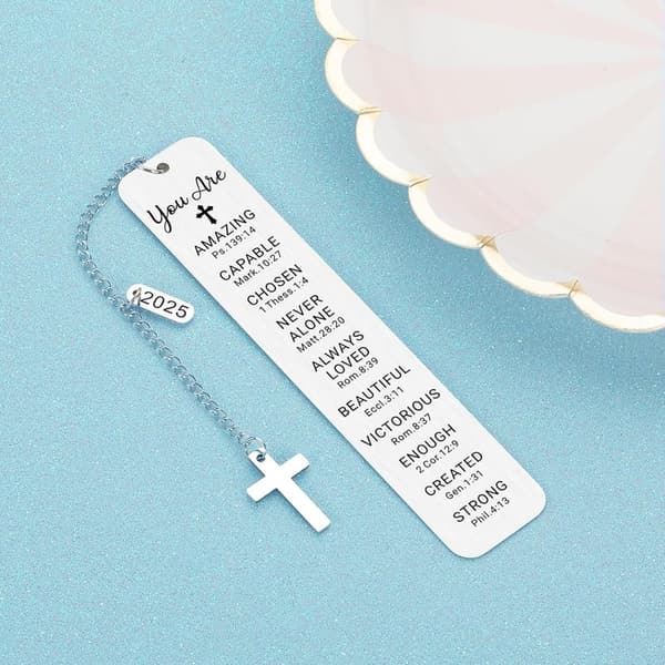 Teenage Baptism & Communion Gifts - Christian Confirmation Bookmark