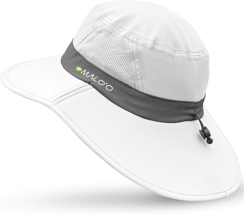 Malo'o Golf Hat with UPF 50+ Protection & Adjustable Fit