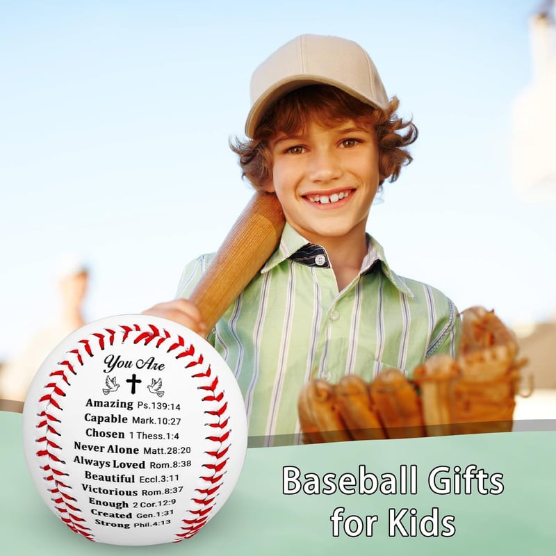 Baseball Baptism and Communion Gifts for Boys 8-12