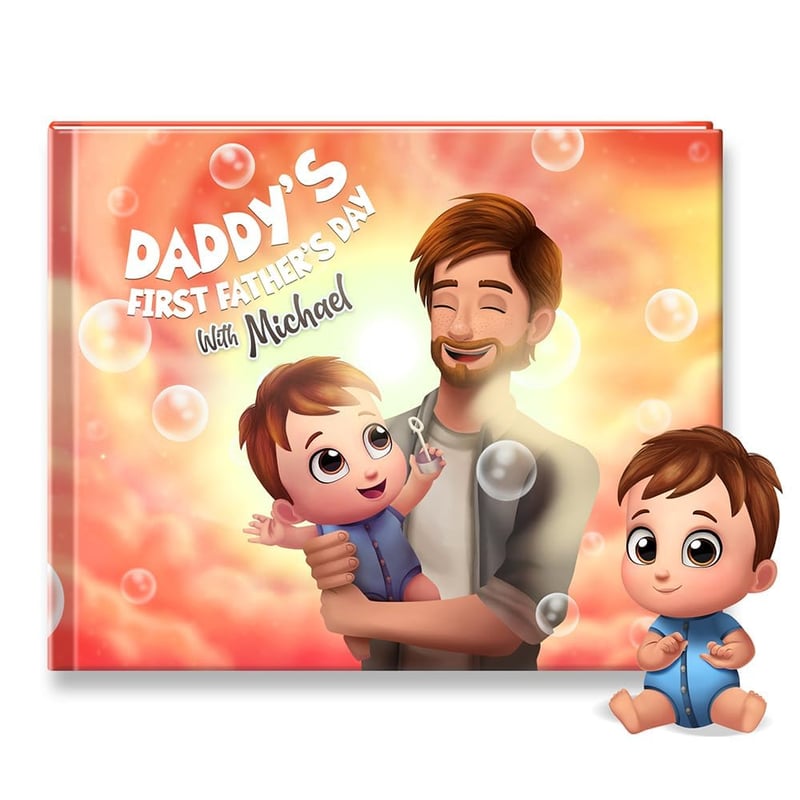 First Father's Day Personalized Storybook for Dad