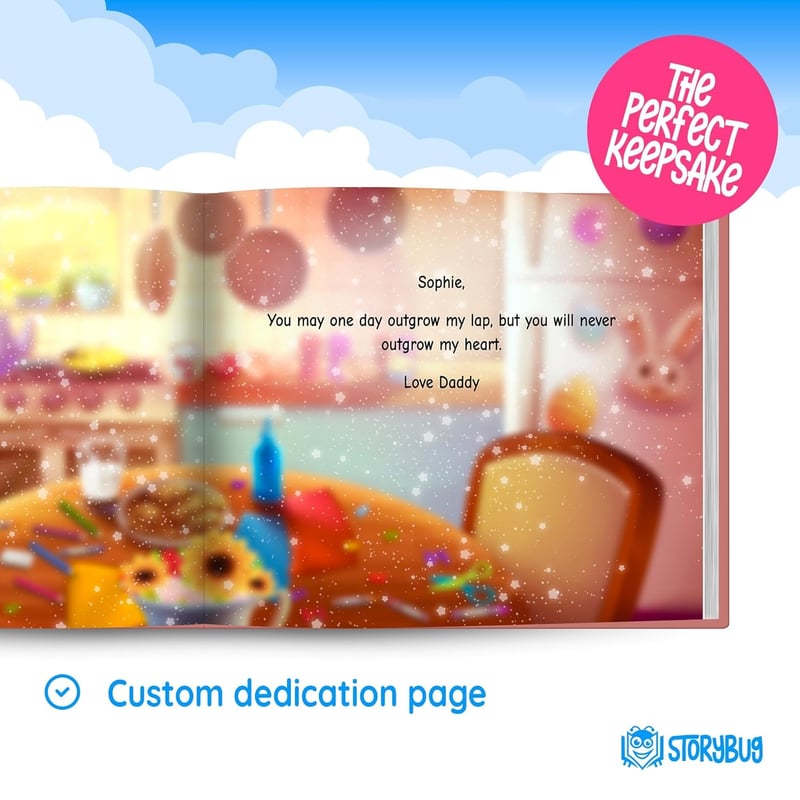 First Father's Day Personalized Storybook for Dad
