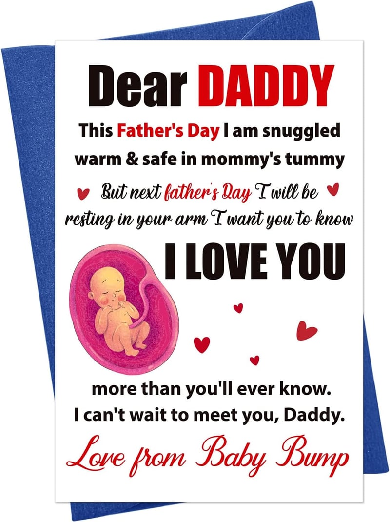 First Father's Day Card – Funny Greeting for New Dads