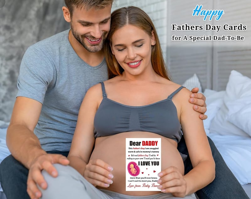 First Father's Day Card – Funny Greeting for New Dads