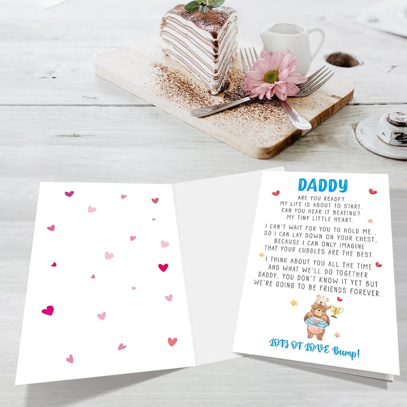 Happy 1st Father's Day Card for New Dads from Baby