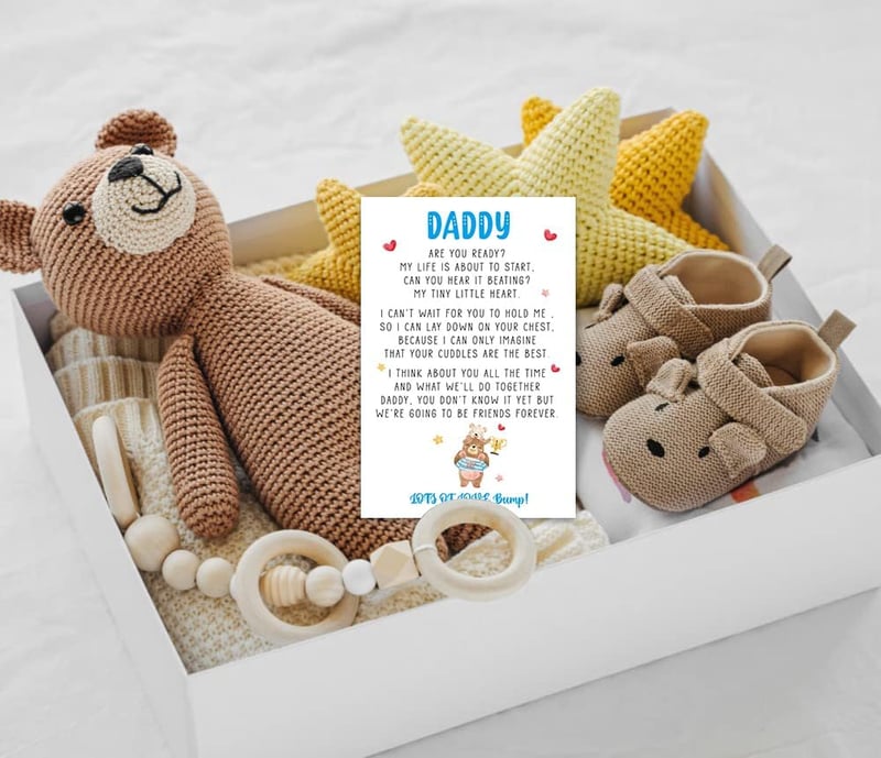 Happy 1st Father's Day Card for New Dads from Baby