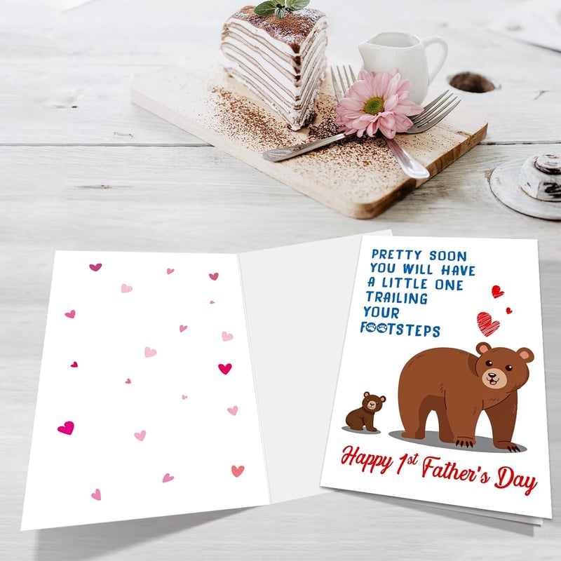 First Father's Day Greeting Card for New Dads
