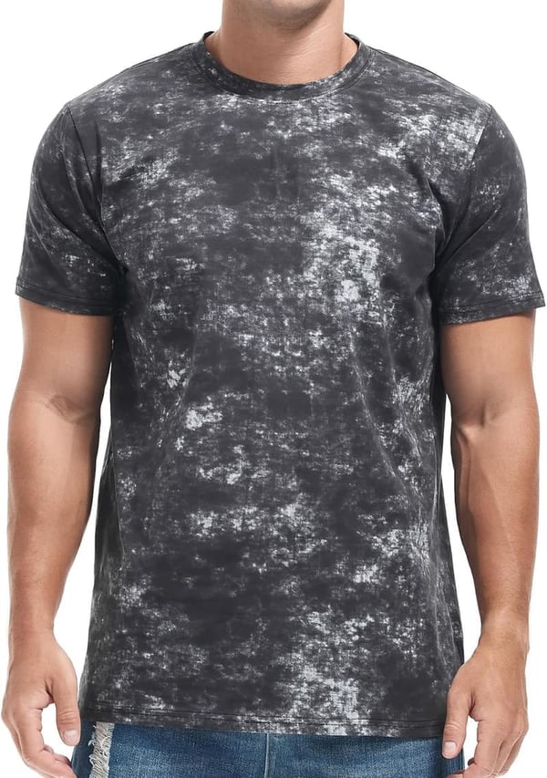 Hip Hop Style Short Sleeve T-Shirt for Men