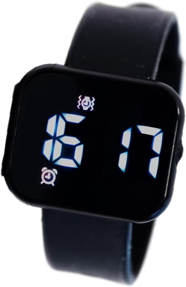 CalmRise Vibrating Alarm Clock with Adjustable Strap