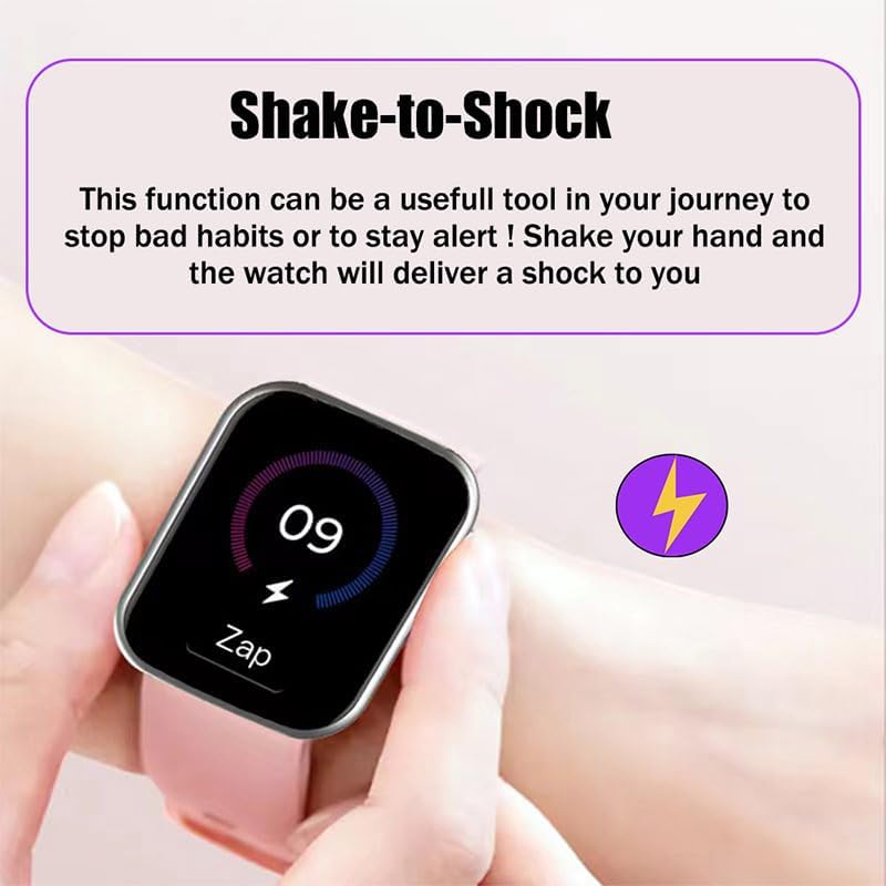 Wearable Electric Shock Alarm Clock for Heavy Sleepers