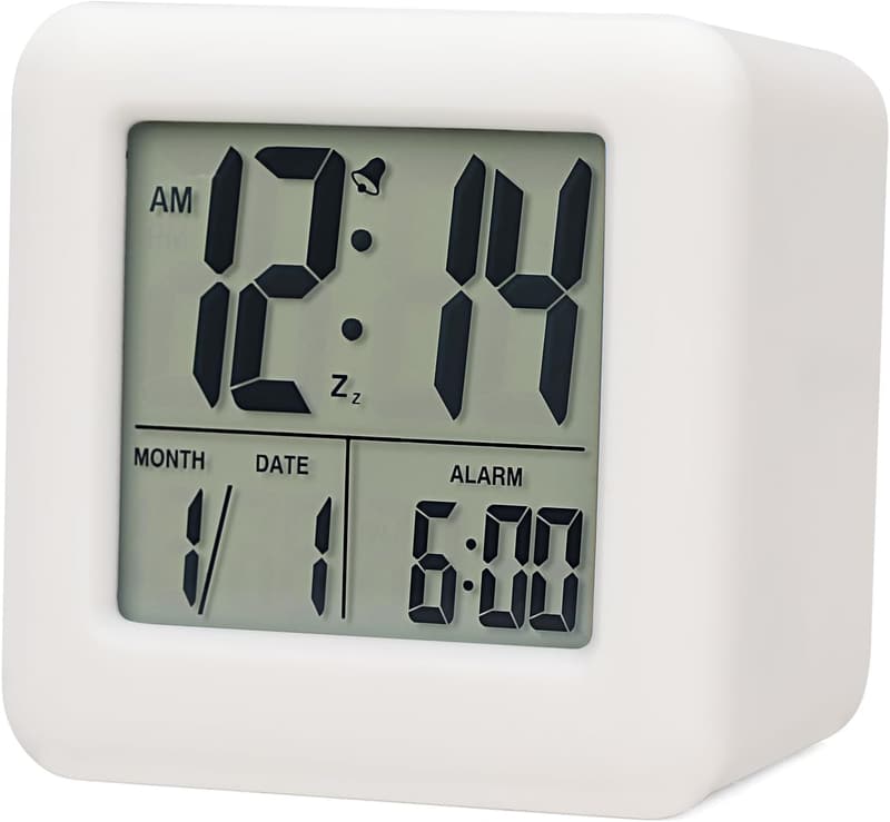 Kids' Digital Alarm Clock with Nightlight & Snooze Function