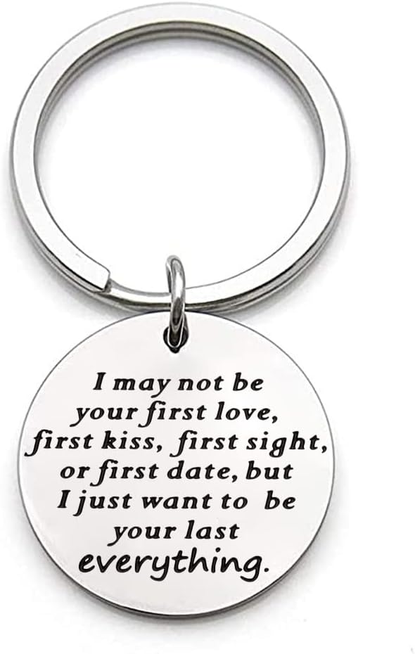 Couples' Anniversary Keychain Gift for Him or Her