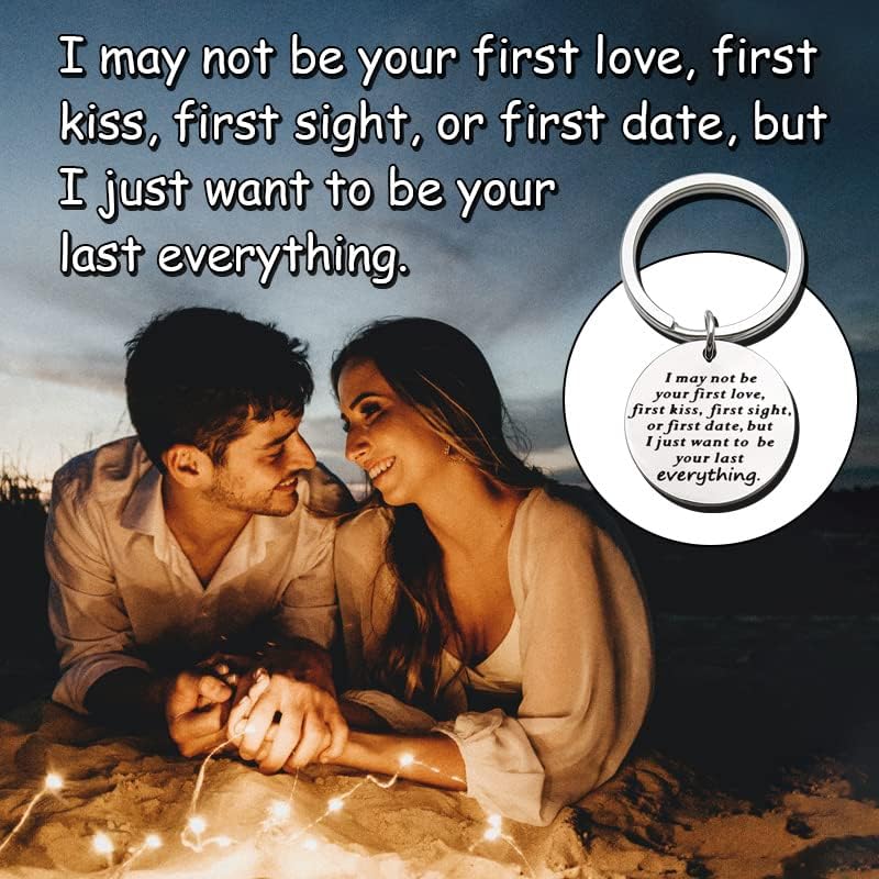 Couples' Anniversary Keychain Gift for Him or Her
