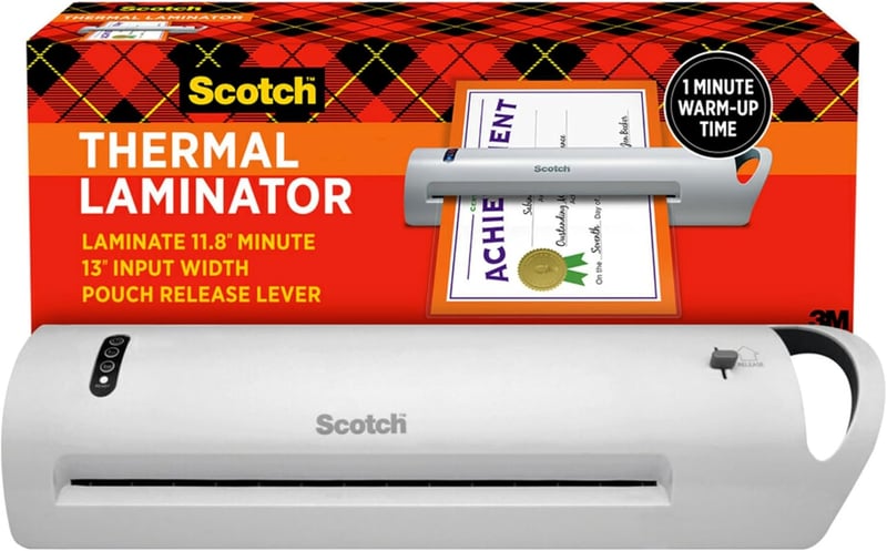 Extra Wide 13-Inch Thermal Laminator for Teachers and Home
