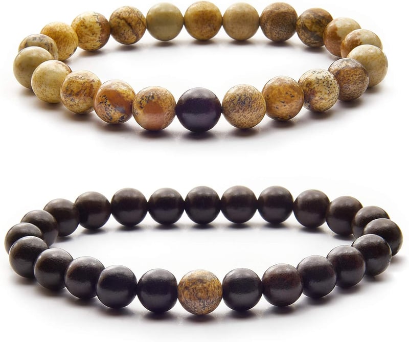 Couples Bracelet Set with Unique Storage Gift Box