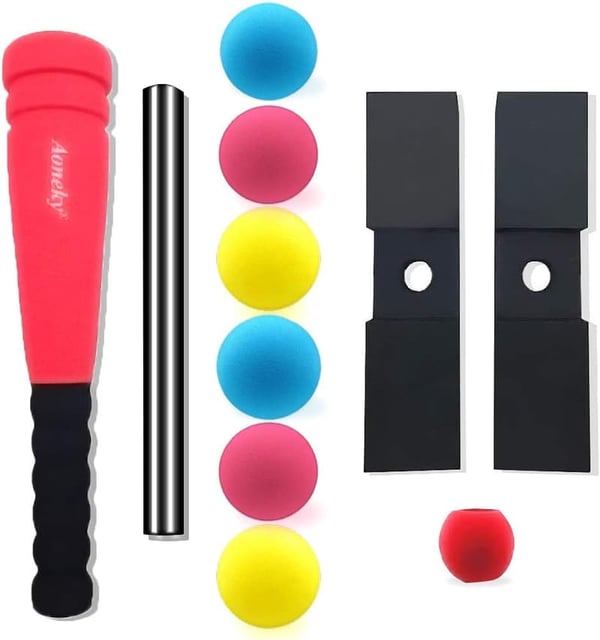 Mini Foam T-Ball Set for Toddlers with Carry Bag - Ages 1+