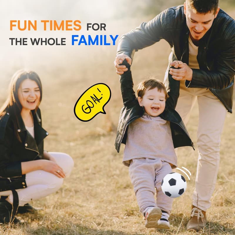Foam Sports Balls Set for Kids - Soft Indoor/Outdoor Play