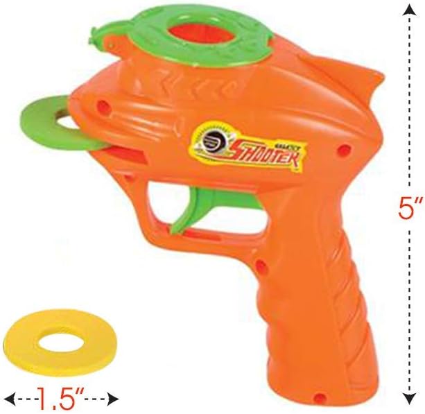 Foam Disc Launcher Toy Set - 2 Guns with 5 Disks Each