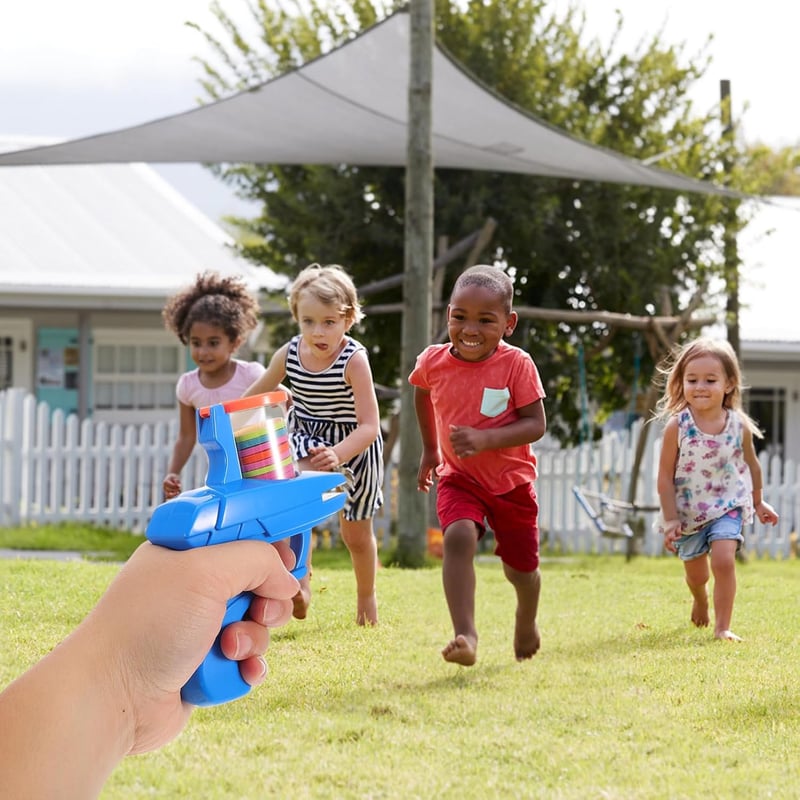 Kids' Soft Foam Disc Shooter - 2pcs with 20 Launcher Discs